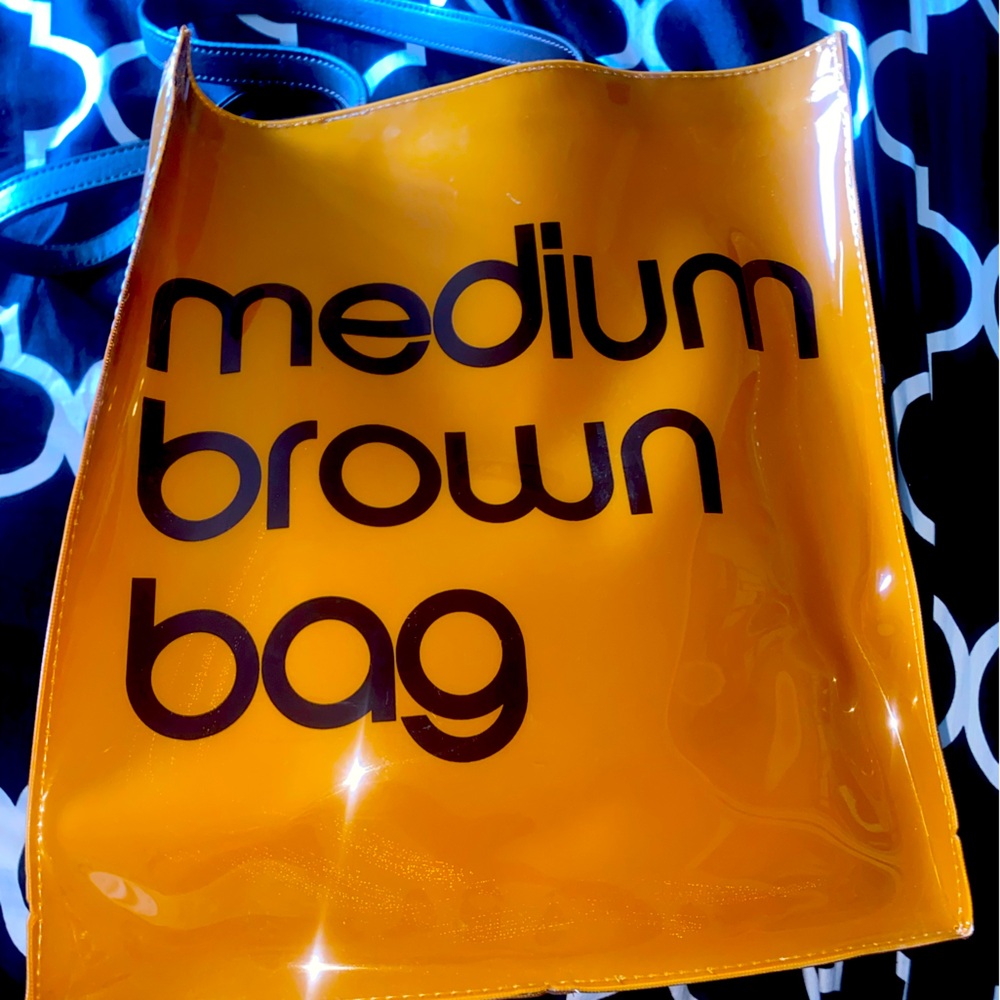 Bloomingdale’s Brown Shopping Bag Tote